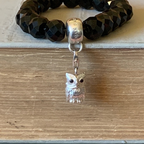 THOMAS SABO 925 Sterling Silver Owl Charm - Picture 4 of 4
